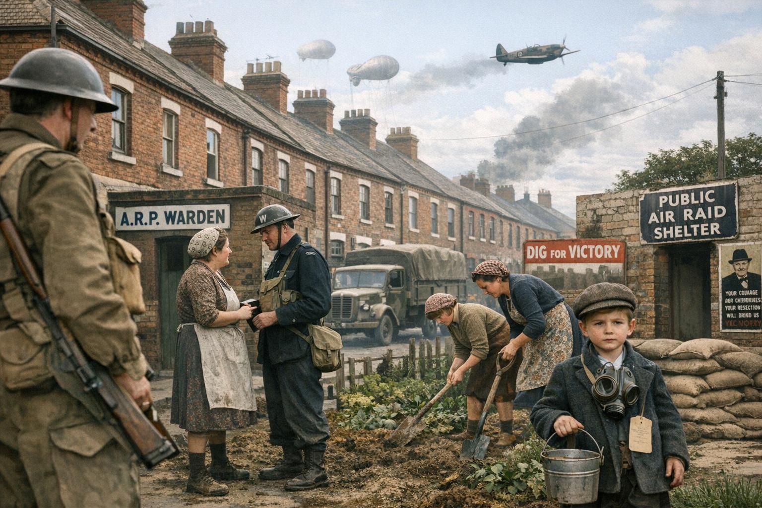 The Home Front in Wartime Leicestershire